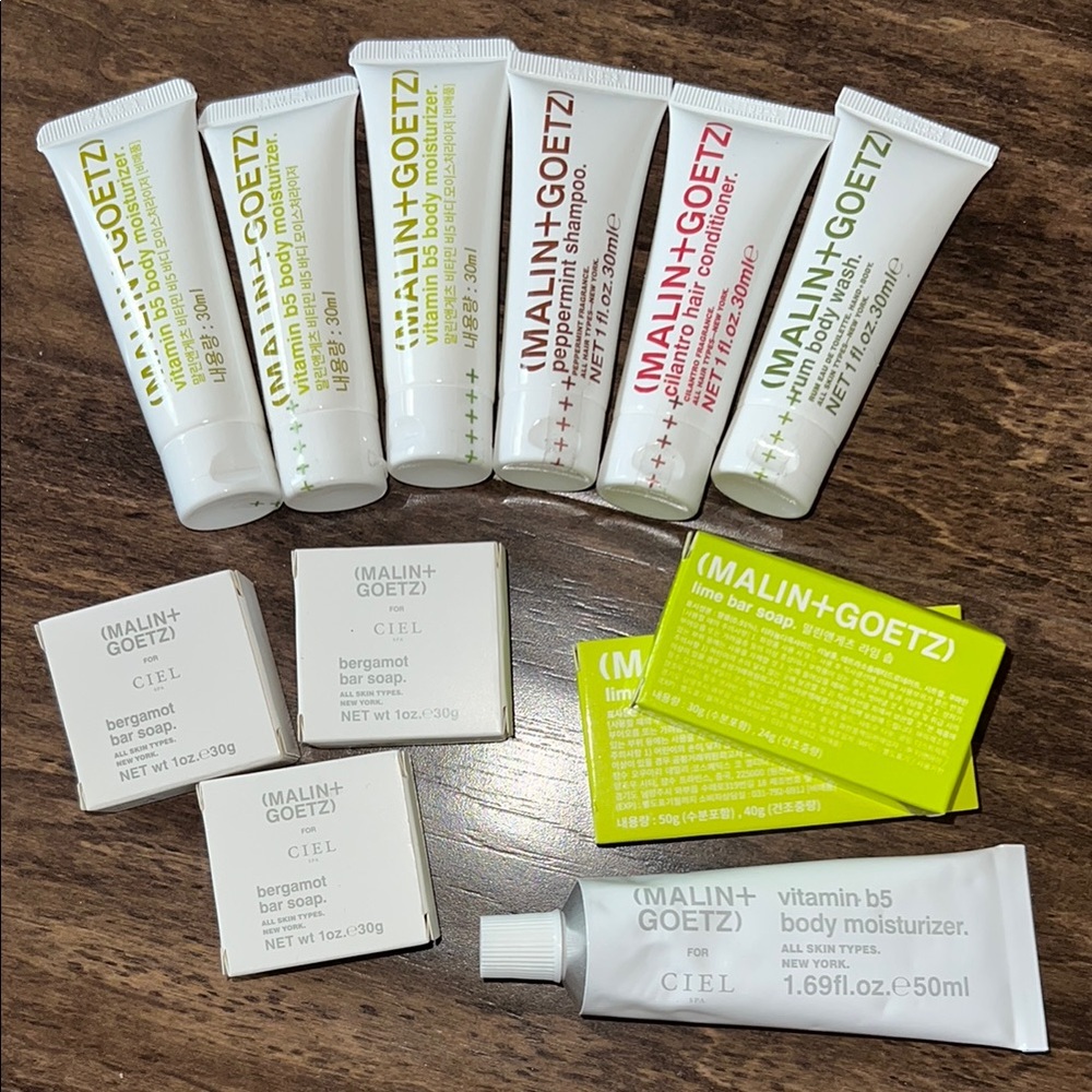 12 Malin+Goetz for Ciel Spa b5 bergamot lime rum peppermint Travel Sample